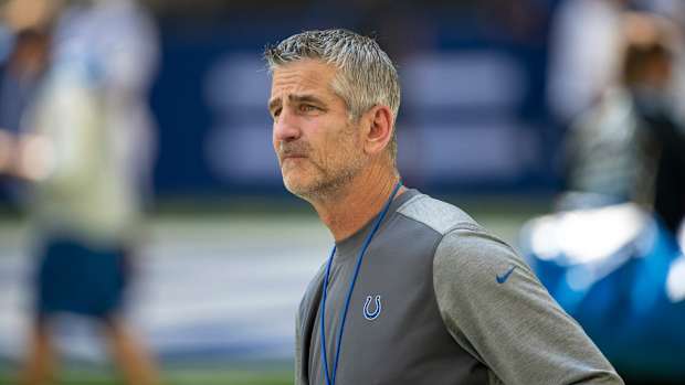 Indianapolis Colts head coach Frank Reich is finishing his third season at the helm.